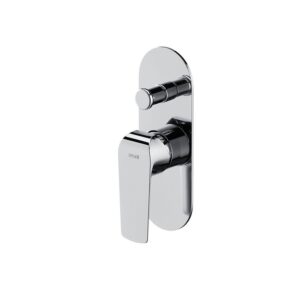 City concealed bath-shower faucet with box chrome Cersanit
