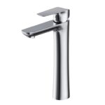 Bateria umywalkowa sztorcowa, wysoka city chrom Cersanit