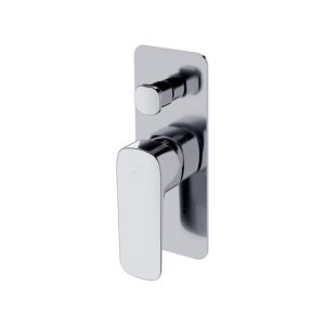 Larga concealed bathshower faucet chrome with box Cersanit