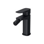 Larga deck-mounted bidet faucet black Cersanit