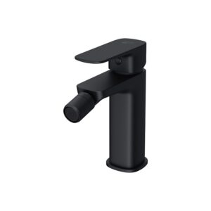 Larga deck-mounted bidet faucet black Cersanit