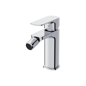 Larga deck-mounted bidet faucet chrome Cersanit