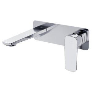 Larga concealed washbasin faucet with box chrome Cersanit