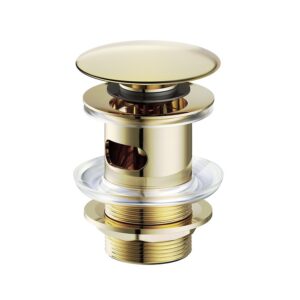 Metal click-clack plug g 1 1/4 inch, gold mat Cersanit