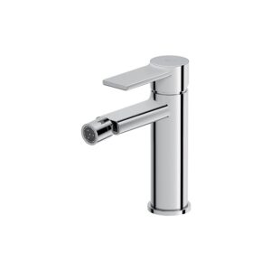 Zip deck-mounted bidet faucet chrome Cersanit