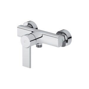 Zip wall mounted shower faucet chrome Cersanit
