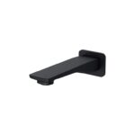 Larga wall mounted spout black Cersanit