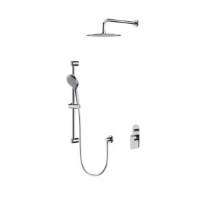 Set b255 city concealed set with bath-shower faucet chrome Cersanit
