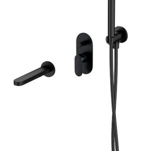 Set b732 crea bath concealed set black (virtual set) Cersanit