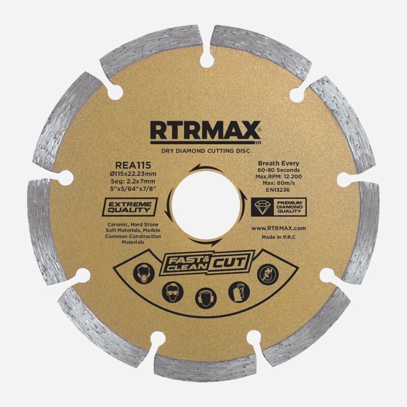 Segmented Diamond Cutting Disc 115mm RRA115