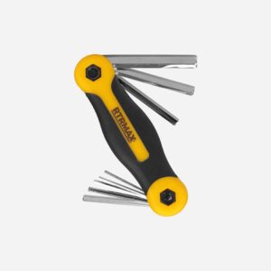 8 Pcs Foldable Hexagonal Allen Keys RH03401