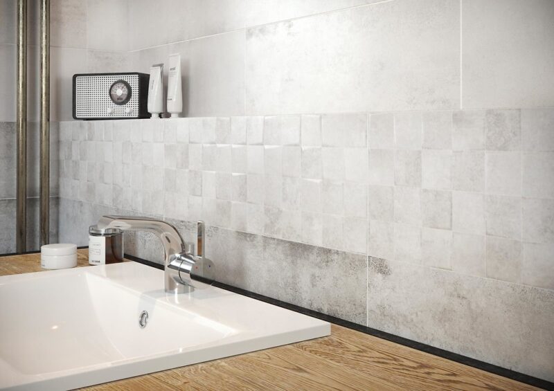 Concrete style structure 20x60 Cersanit Tiles - Image 4