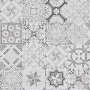 Concrete style Inserto patchwork 42x42 Cersanit Tiles