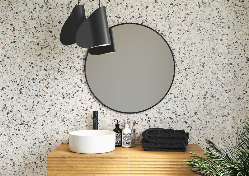 Hika terazzo mix colour lappato 39,8x119,8 Cersanit Tiles - Image 3