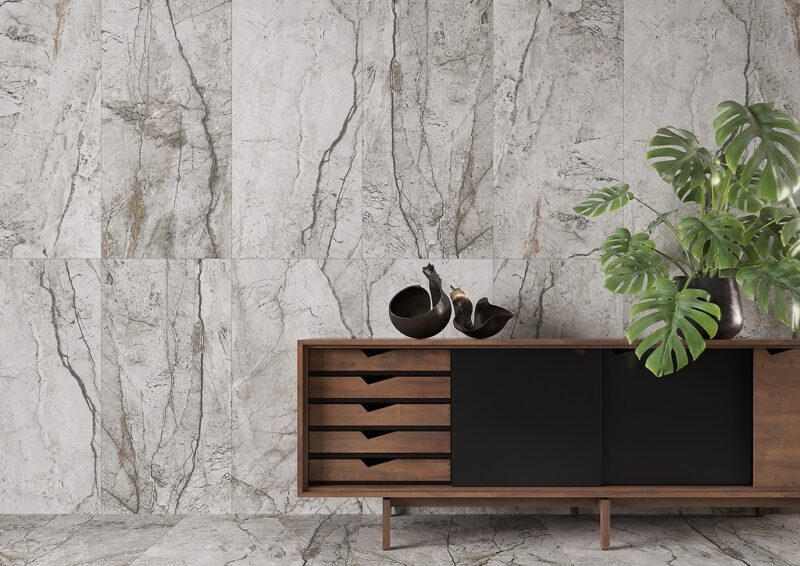 Marble skin grey matt 59,8x59,8 Opoczno Tiles - Image 9