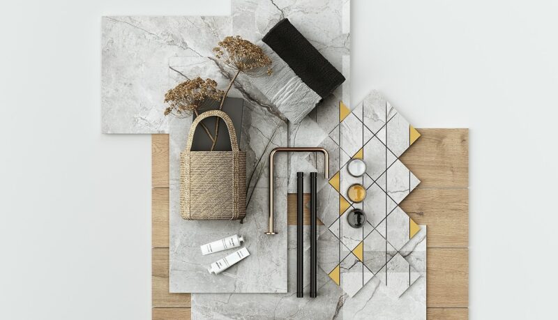 Stone hills grey mosaic glossy 29,7x29,7 Płytki Opoczno - obrazek 8