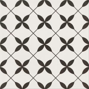 Patchwork concept patchwork clover black pattern 29,8x29,8 Opoczno Tiles