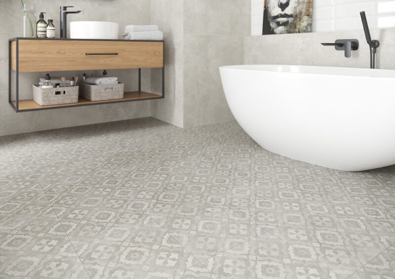 Patchwork concept patchwork kobe grey 29,8x29,8 Opoczno Tiles - Image 4