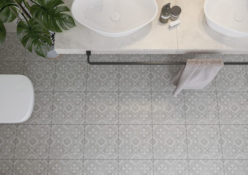 Patchwork concept patchwork kobe light grey 29,8x29,8 Płytki Opoczno - obrazek 3
