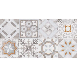 Concrete style inserto patchwork 20x60 Cersanit Tiles