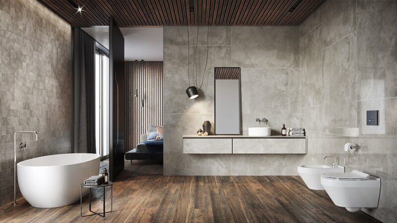 Quenos graphite mosaic matt  29,8x29,8 Opoczno Tiles - Image 3