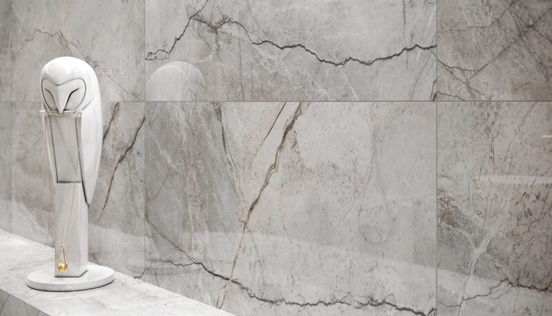 Stone hills grey mosaic glossy 29,7x29,7 Płytki Opoczno - obrazek 7