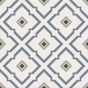 Lovely patchwork geometric flower 29,8x29,8 Opoczno Tiles