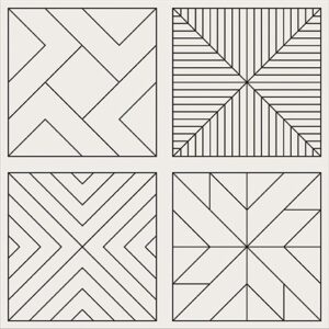 Lovely patchwork tetris 29,8x29,8 Opoczno Tiles
