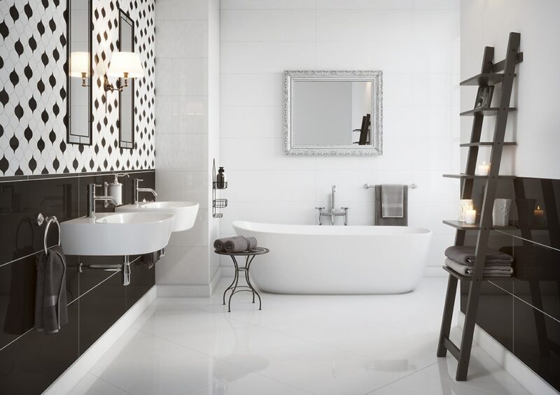 Magnifique PS901 White Satin 29x89cm 1.29m2 Płytki Cersanit - obrazek 2