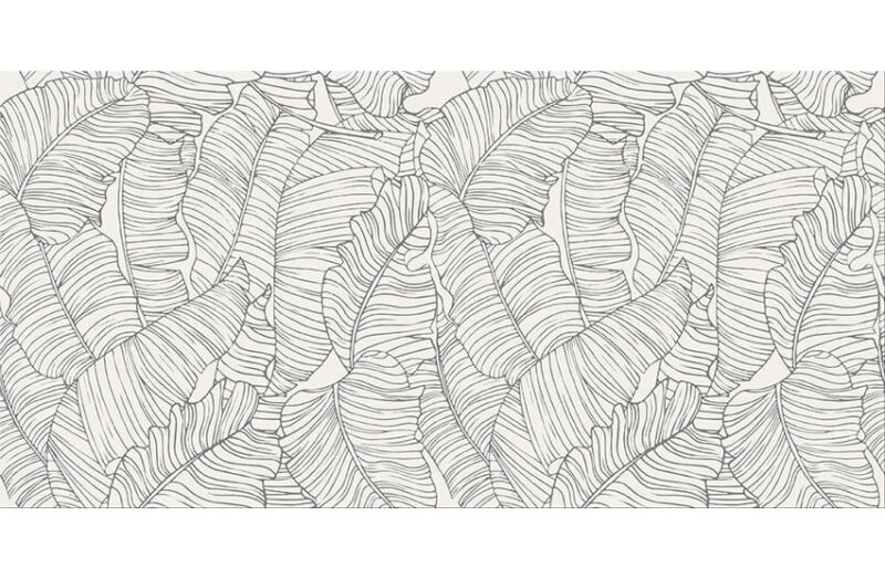 Tropicani white inserto matt 29,7x60 Cersanit Tiles