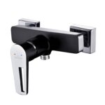 Mille black shower faucet Cersanit