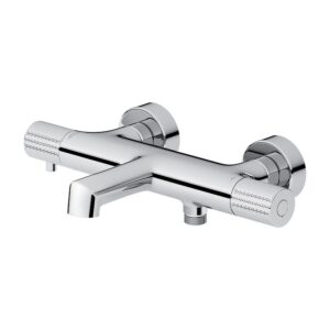 Zen by cersanit wall mounted thermostatic bath-shower faucet chrome Cersanit