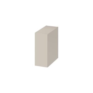 Cabinet with door for console zen by cersanit 20 cashmere