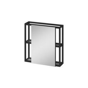 Mirror cabinet zen by cersanit 60 black