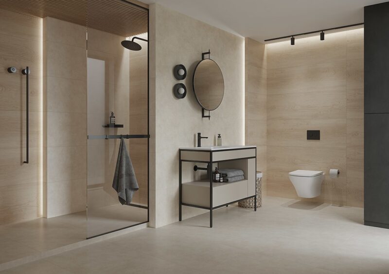 Solivi beige structure matt rect 39,8x119,8 - obrazek 2