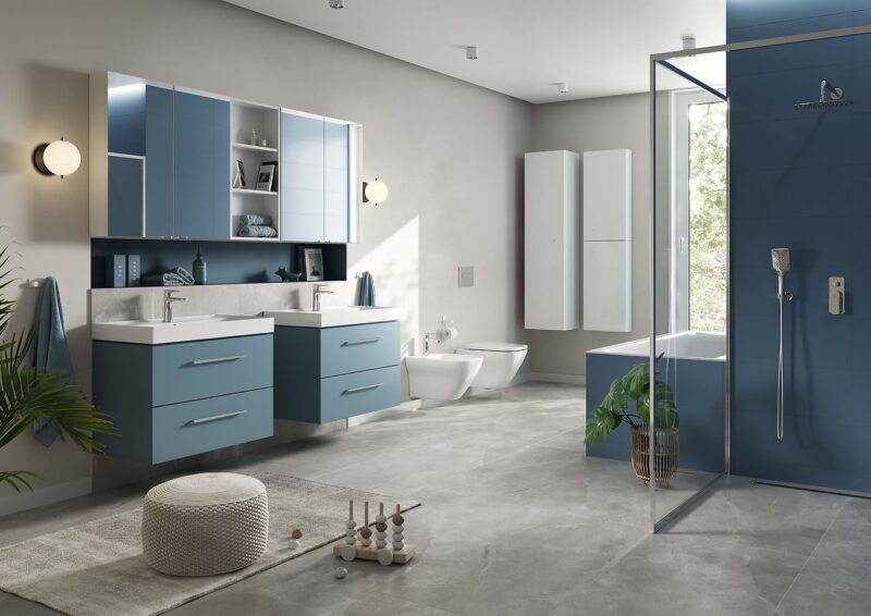 Wall hung cabinet larga 40 - blue - Image 8
