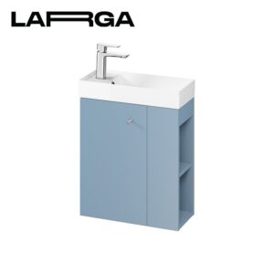 Washbasin cabinet toilette larga 50x22 - blue dsm