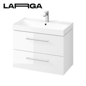 Washbasin cabinet larga 80 - white