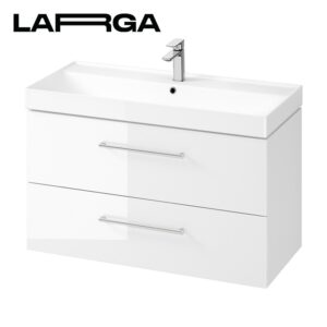 Washbasin cabinet larga 100 - white