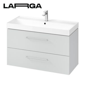 Washbasin cabinet larga 100 - grey