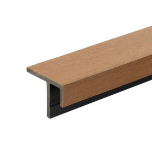 LINEO WPC External End Strip Teak 2900mm