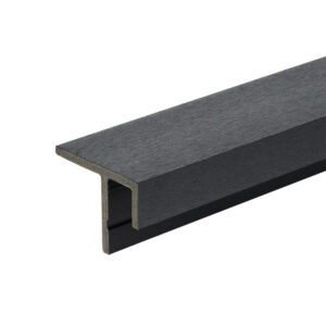 LINEO WPC External End Strip Charcoal 2900mm