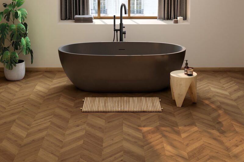 Chevron Nantes 8mm Panele Podłogowe 1.88m2 Finfloor - obrazek 3