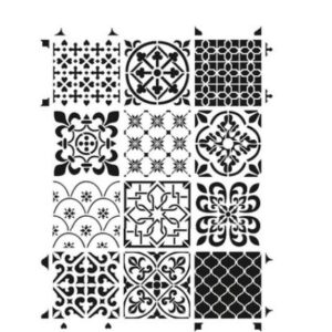 Fox Dekorator Stencil Pattern No.3