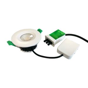 Dual Watt & 4CCT Fire Rated LED Downlight Rother