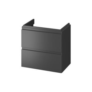 Moduo slim 60 washbasin cabinet anthracite dsm Cersanit