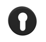 Corsa Black Stainless Steel INOX Cylinder Lock Cover