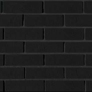Decorative Flexible Brick - Deep Black