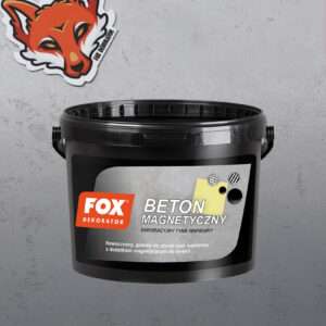 Beton Magnetyczny Tynk Dekoracyjny Fox Dekorator [3m2] 5kg