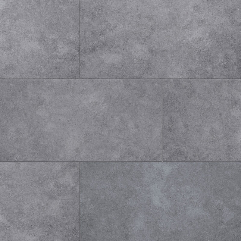 RIGIO Concrete Dark SPC Vinyl Flooring With Integrated Underlay 1.80m2 VOX